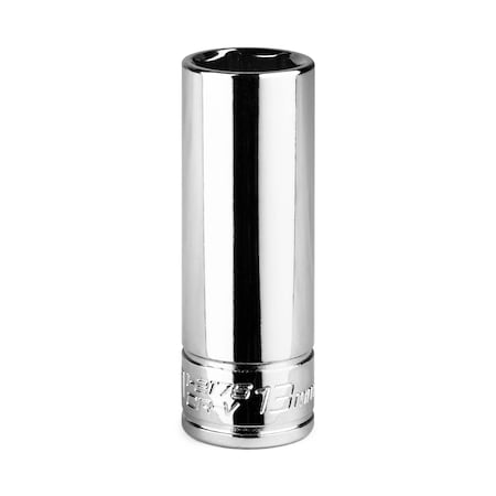Capri Tools 1/4 in Drive 13 mm 6-Point Metric Deep Socket 1-2175